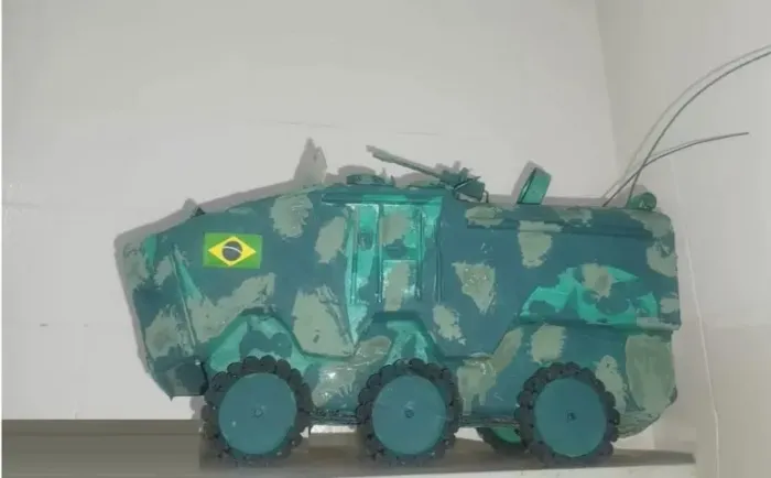 Brinquedo Viatura Guarani em Miniatura