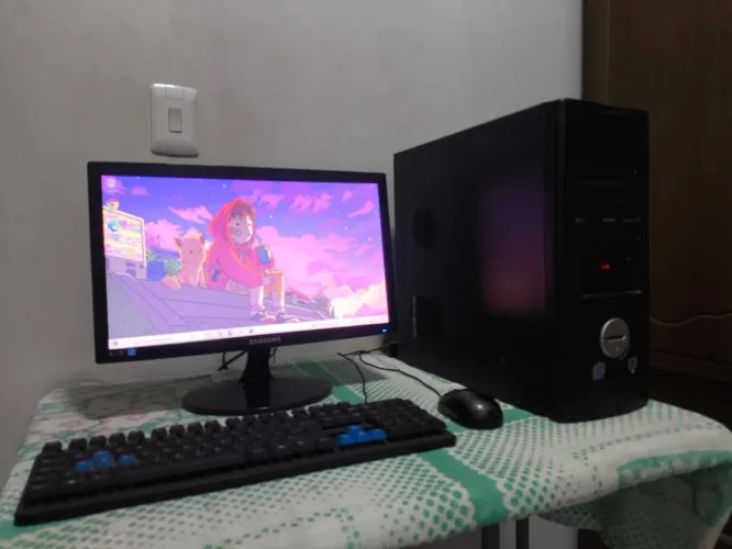 Pc Completo Com Placa De Vídeo 
