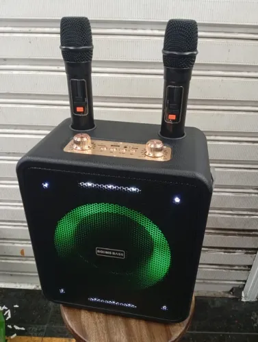 CAIXA DE SOM MULTIMÍDIA ? Bluetooth, Rádio FM, Pendrive e Som Potente - Envio Hoje!