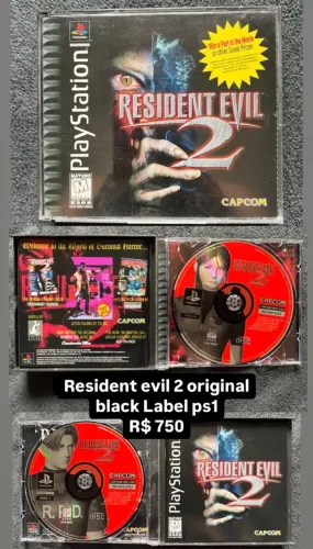Resident evil 2 original black Label 