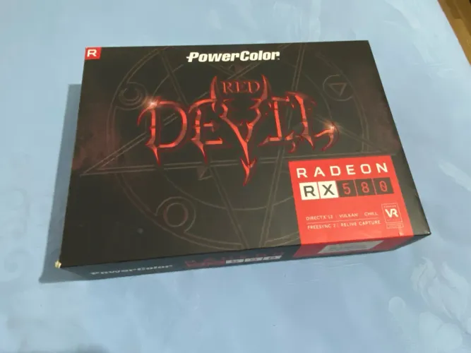 Placa de Vídeo Powercolor Rx 580 Red Devil