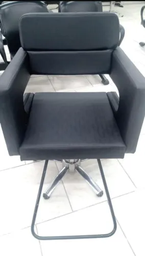 Cadeira Cabelereiro Quadrada