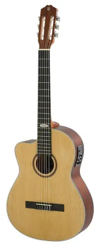 Violão de nylon elétrico Strinberg  SC200C Canhoto natural novo 