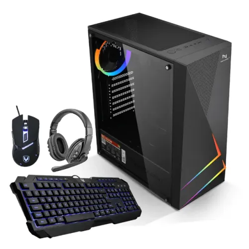 Pc Gamer Completo AMD Ryzen 5 5600GT 16GB (Radeon Vega 7 Integrado) HD 1TB, 500W 80 Plus,