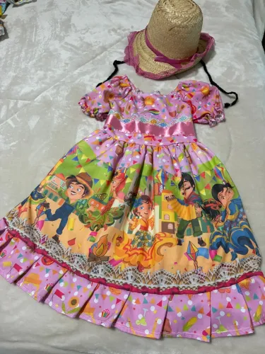 Vestido festa junina infantil número 4