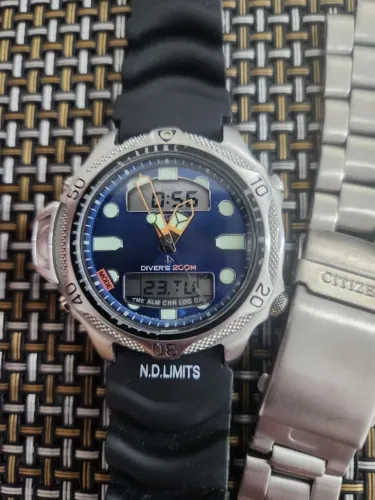 Relogio citizen aqualand