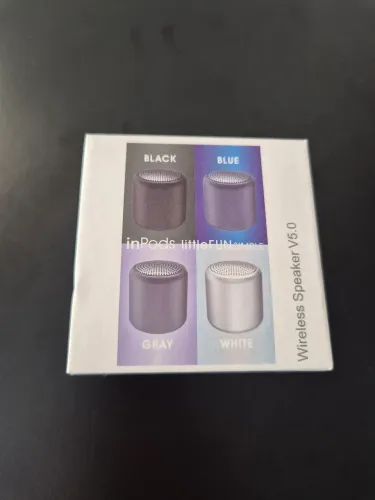Mini Caixa de Som Bluetooth inPods littleFUN Potente - Nova na Caixa  na cor branca