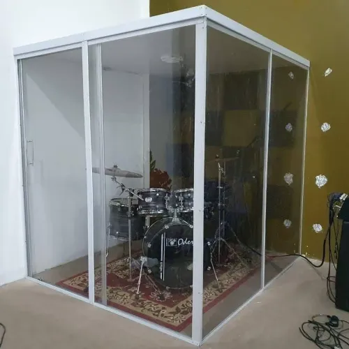 Cabine para Bateria acústica