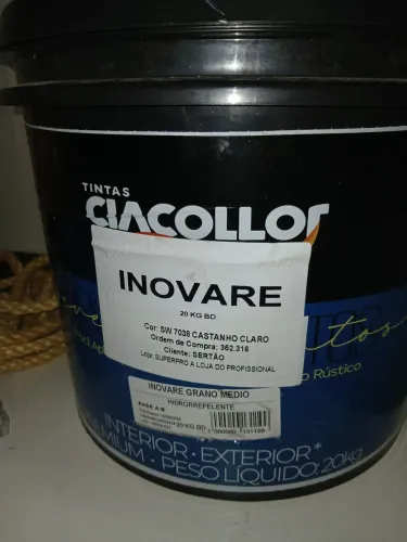 Balde de tintas 2 unidades novas   vidros de pergolados