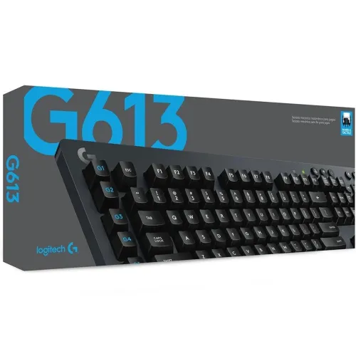 Teclado Mecânico Gamer Sem Fio Logitech G613 LIGHTSPEED