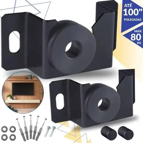 Suporte de tv,completo com parafusos e entrega grátis