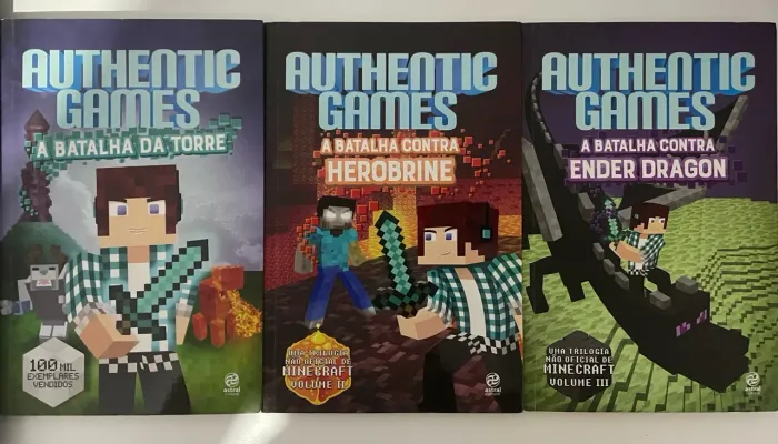 Trilogia Authentic Games Minecraft