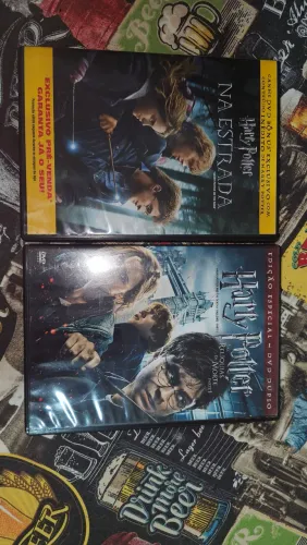 DVD Harry Potter Relíquias da Morte parte 1 mais DVD bônus. Item de Colecionador