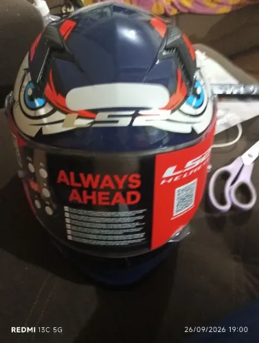 Capacete LS2 FF 358 Tribal Orange tamanho 60