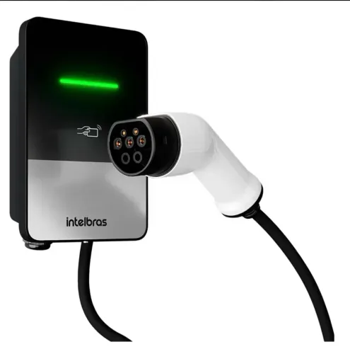 Carregador Carro Elétrico Wallbox Intelbras Home 7.4kwEstação De Recarga Elétricos