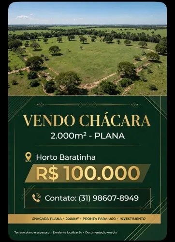 Vendo ou troco chácara no horto baratinha em Timóteo