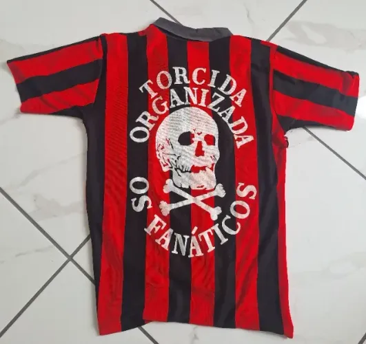 Camisa Torcida "Os Fanáticos" antiga anos 90