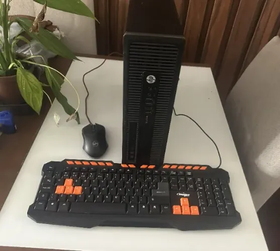Hp Elitedesk 800 G1 Sff + teclado e mouse gamer
