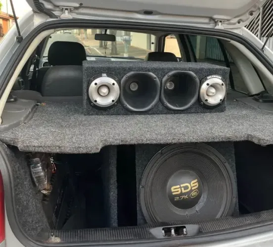 SOM AUTOMOTIVO - COMPLETO E FUNCIONANDO (Eros 15 SDS 2.7 - 1350W RMS)
