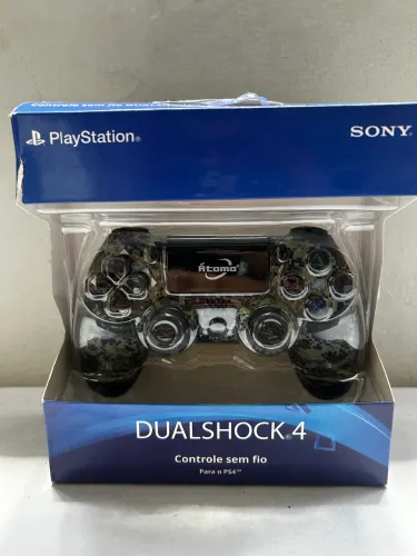 Manete de ps4 camuflada 