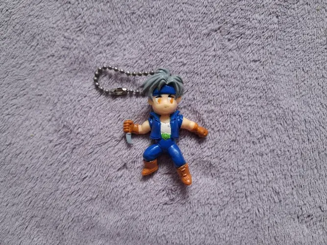 Miniatura Final Fantasy VI do personagem Locke Cole, original, Squaresoft, Bandai
