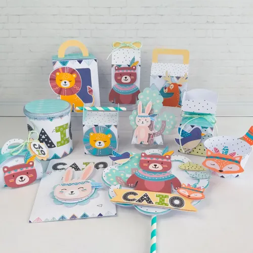 Kit papelaria personalizada 