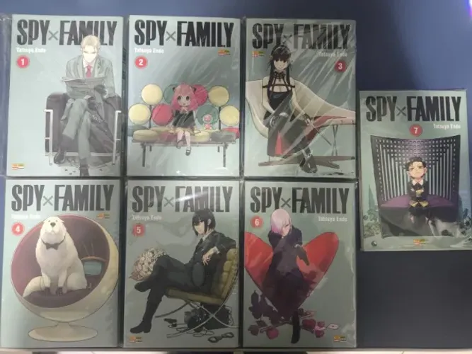 Mangá Spy x Family (Vol.1 ao 7)