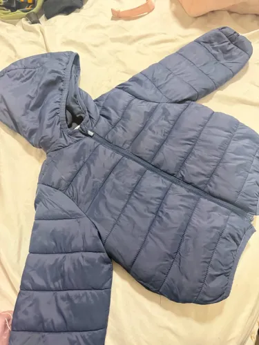 Jaqueta Puffer Azul Marinho TAM 2
