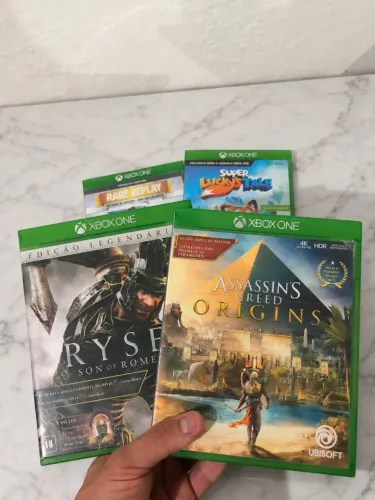 Pacote com 4 Jogos de Xbox One
