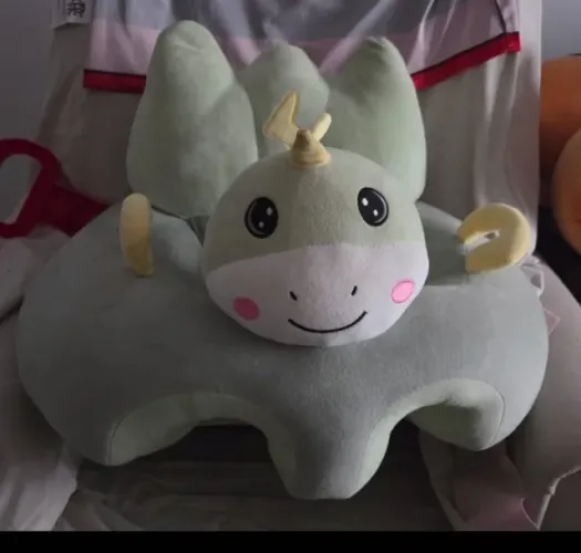 Almofada Bebê Assento Infantil Segurança Postura Antiqueda Kinda Kids Dino