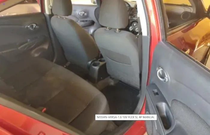 Nissan Versa SL 1.6 16V Flex Fuel 4P Mec. 2013
