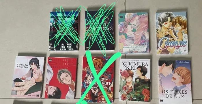 Mangás BL Volumes únicos