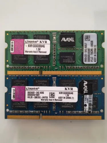 Memória Notebook DDR3 8GB (2x4)