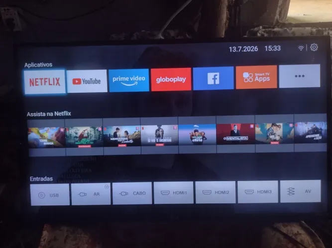 Smart tv Philco 43 polegadas linha fininha quase imperceptível 