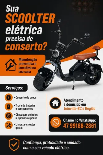 Conserto de scoolter elétrica!
