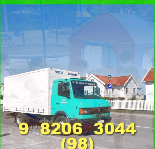 Frete a partir de R$50,00! Disponível para mudanças rápidas e seguras!