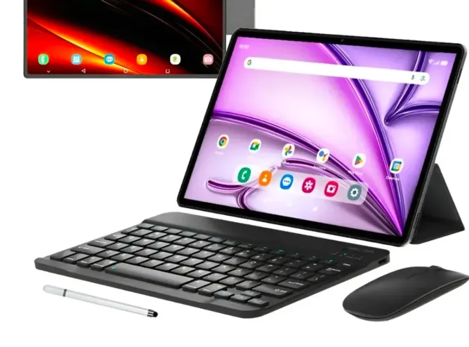 Tablet Pritom 8gb/64gb Android 14, octacore Tela 10" Teclado