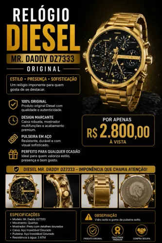 Relógio Diesel