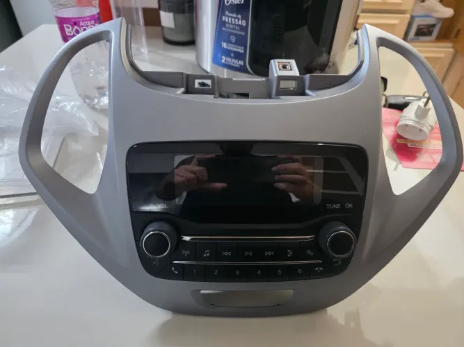 Rádio Som Original Ford Ka 2020 com Bluetooth e moldura