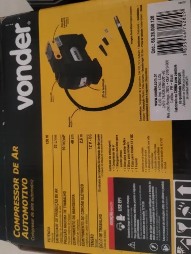 Compressor automotivo encher pneu