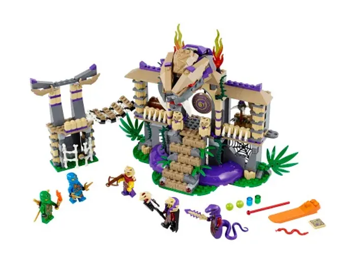 LEGO Ninjago 70749 Enter the Serpent + Manual Original