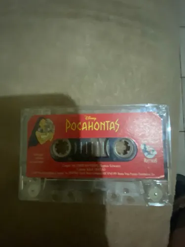 Fita k7 Pocahontas Disney