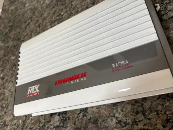 amplificador mtx thunder wet 75.4
