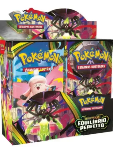 Booster Box Display Pokémon  ME03 Equilíbrio Perfeito - Pokémon TCG - Original