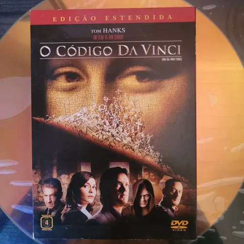 DVD O Código Da Vinci - Original | Tom Hanks | Bom Esta