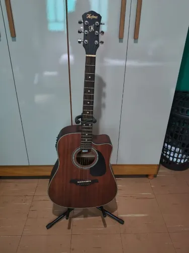 ? Violão Hofma HMF-250 Eletroacústico + Kit Completo de Acessórios