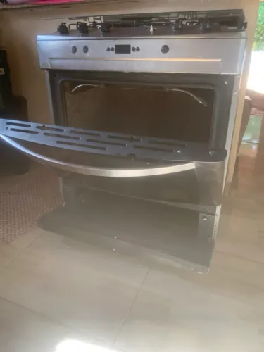 ? Fogão Brastemp 5 bocas inox - funcionando perfeitamente!
