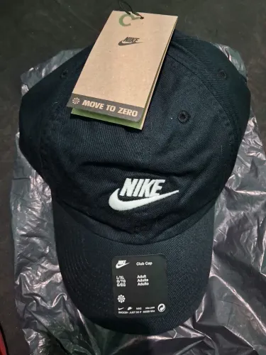 Bone nike club unissex G/GG preto
