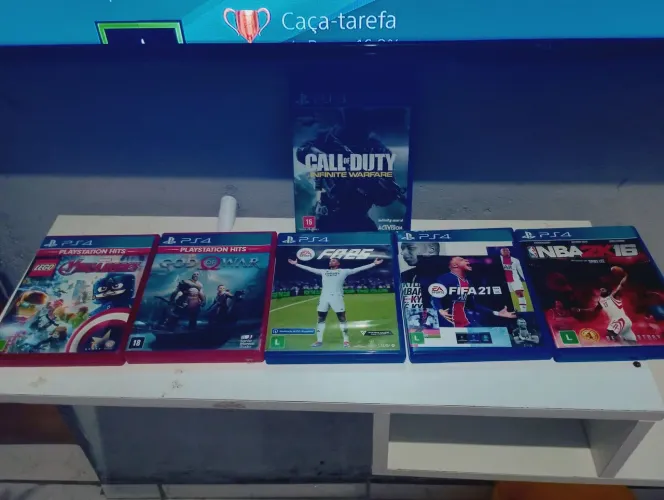 Vendo esses jogos de PS4