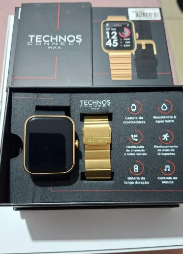 Relógio technos connect max (NUNCA USADO)